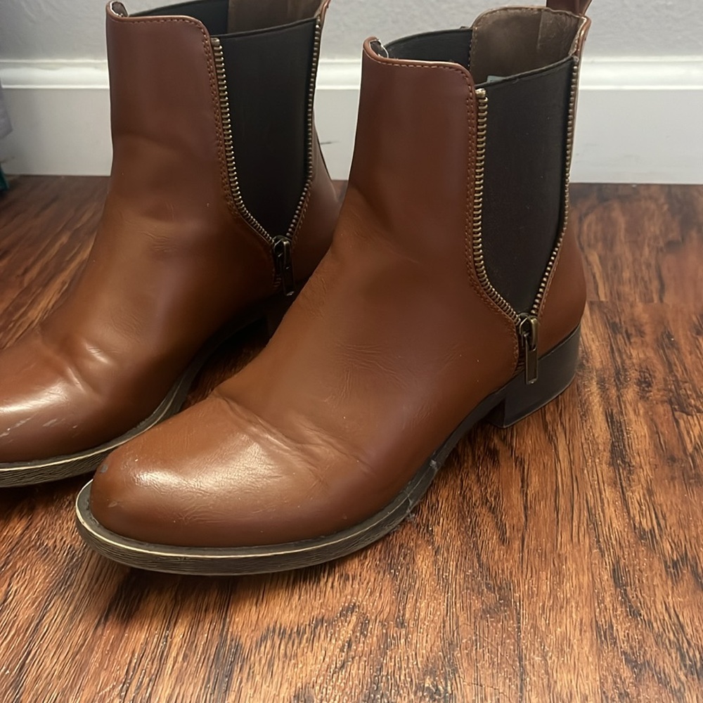 (2 for $10) Brown Rocket Dog ankle boots size 7.5 - Picture 6 of 6